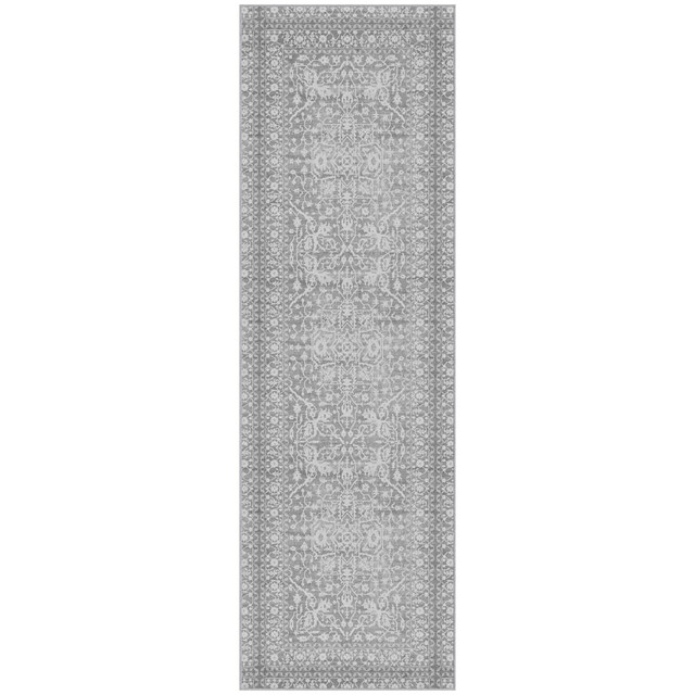 LETs GEL, INC. 107-1-2476-BPVG GelPro Nevermove Bella Area Rug, 24in x 76in, Gray LETs GEL, INC. 107-1-2476-BPVG GelPro Nevermove Bella Area Rug, 24in x 76in, Gray