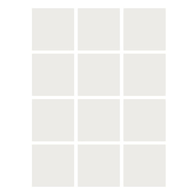 FLIPSIDE PRODUCTS FLP92244  Dry-Erase Stickables With Dry-Erase Marker, 5in x 5in, White, 12 Stickables Per Pack, Set Of 2 Packs