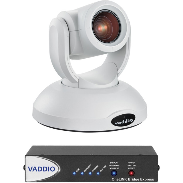 LEGRAND AV INC. 9999950270W Vaddio RoboSHOT 20 UHD PTZ Video Conferencing Camera, White LEGRAND AV INC. 9999950270W Vaddio RoboSHOT 20 UHD PTZ Video Conferencing Camera, White