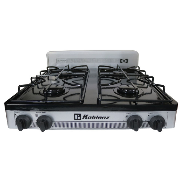 THORNE ELECTRIC COMPANY PFK-400S Koblenz 4-Burner Outdoor Stove, Silver THORNE ELECTRIC COMPANY PFK-400S Koblenz 4-Burner Outdoor Stove, Silver