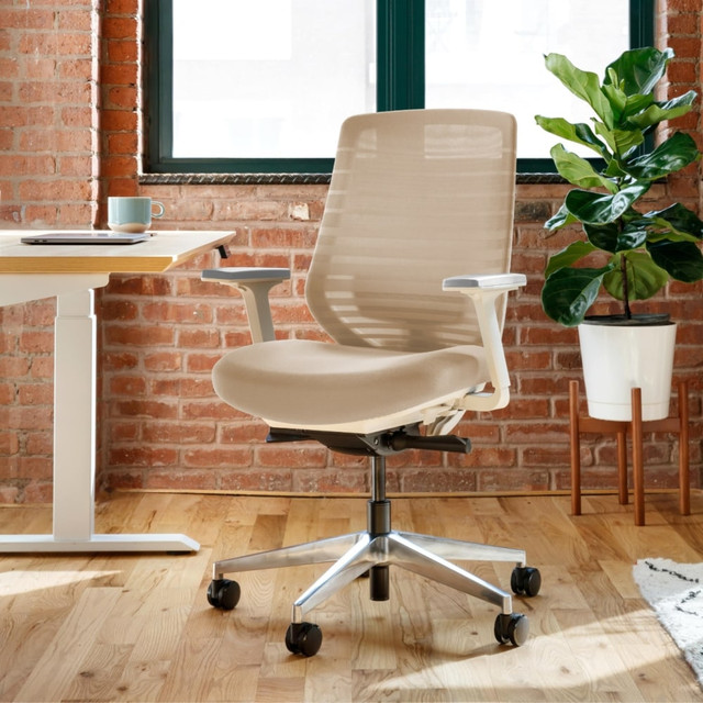 BUREAU OFFICE, INC. 11-01-00-51 Branch Furniture Ergonomic Task Chair, Sand BUREAU OFFICE, INC. 11-01-00-51 Branch Furniture Ergonomic Task Chair, Sand