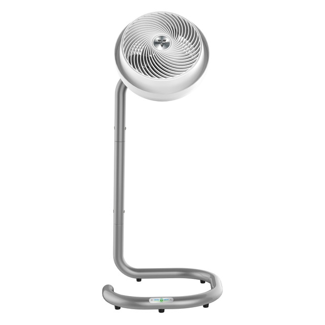 VORNADO AIR LLC CR1-0313-73BB Vornado 693DC 9in Blade Adjustable Med Stand Air Circulator, 39-1/2inH x 15-1/16inW x 16inD, White