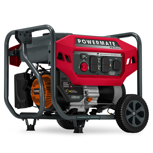 GENERAC POWER SYSTEMS, INC. P008120 Powermate PM4500 Portable Generator With 5-Gallon Tank GENERAC POWER SYSTEMS, INC. P008120 Powermate PM4500 Portable Generator With 5-Gallon Tank