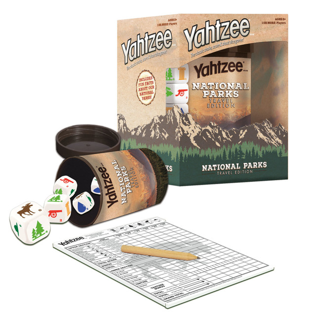 USAOPOLY, INC. USAYZ025000 USAopoly Yahtzee: National Parks Edition USAOPOLY, INC. USAYZ025000 USAopoly Yahtzee: National Parks Edition