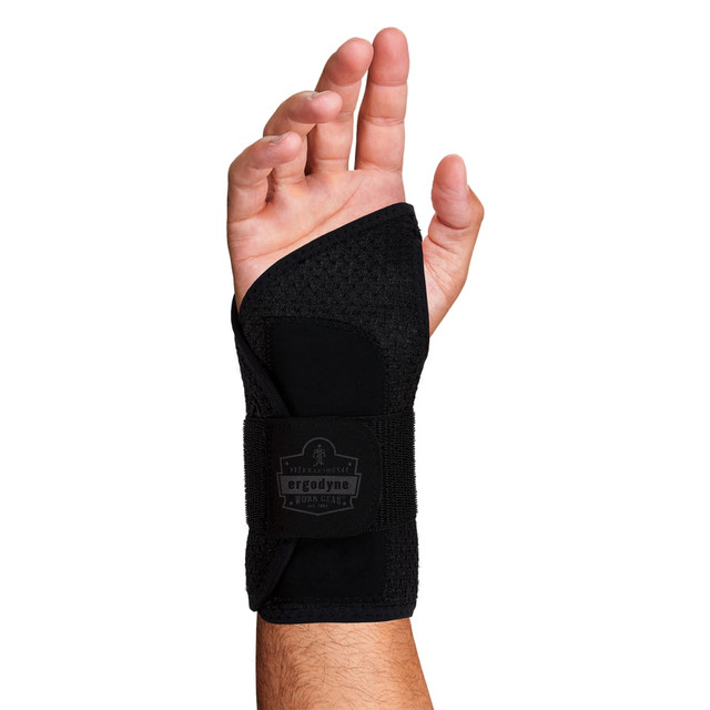 ERGODYNE CORPORATION 70147 Ergodyne ProFlex 4005 Wrist Brace Support, Single Strap, XL-Right, Black ERGODYNE CORPORATION 70147 Ergodyne ProFlex 4005 Wrist Brace Support, Single Strap, XL-Right, Black