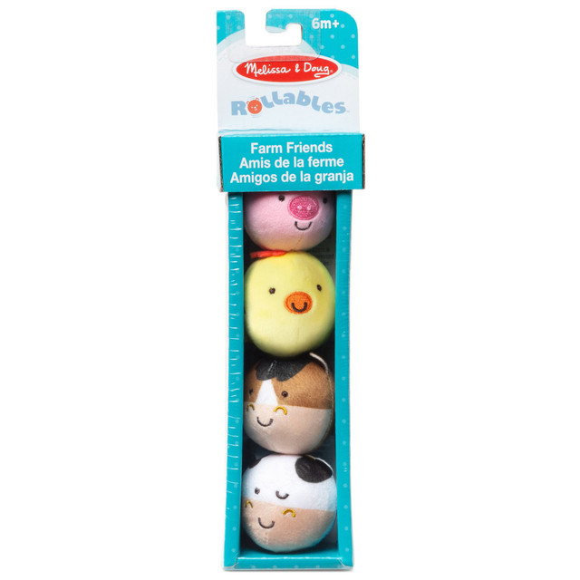 MELISSA & DOUG, LLC LCI30734 Melissa & Doug Rollables, Farm Friends