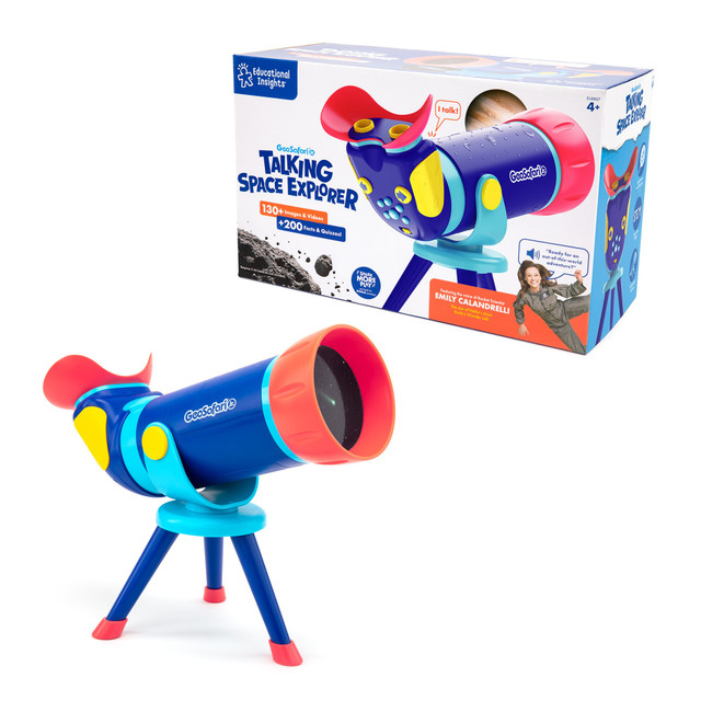EDUCATIONAL INSIGHTS EI-8807  Geosafari Jr. Talking Space Explorer Play Telescope