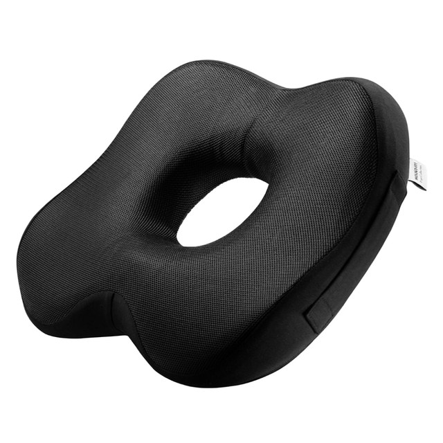 TRANSFORM PARTNERS LLC MI-1104 Mount-it! Ergo Collection Ergonomic Seat Cushion, 3-3/16inH x 14-7/16inW x 18-1/2inD, Black TRANSFORM PARTNERS LLC MI-1104 Mount-it! Ergo Collection Ergonomic Seat Cushion, 3-3/16inH x 14-7/16inW x 18-1/2inD, Black
