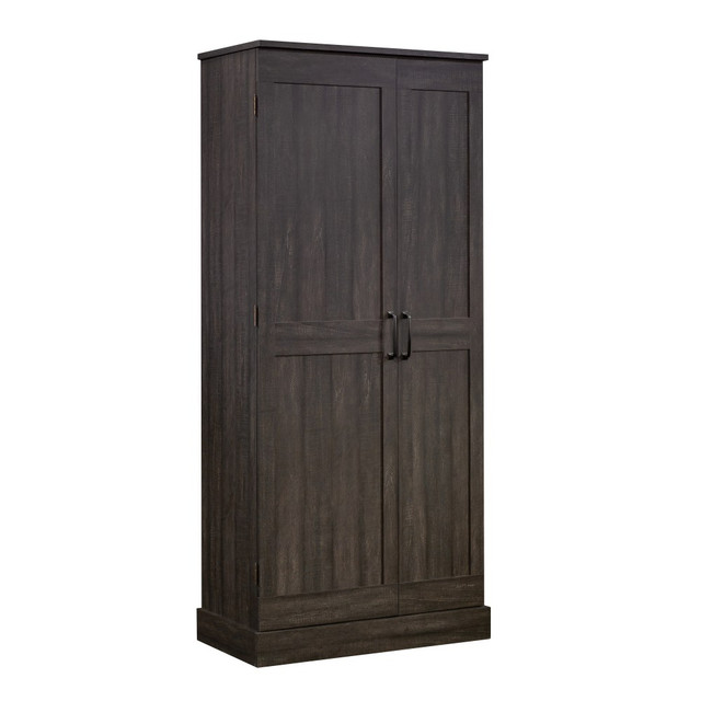 SAUDER WOODWORKING CO. 433282 Sauder Select Double Deep 33inW Storage Cabinet, Blade Walnut SAUDER WOODWORKING CO. 433282 Sauder Select Double Deep 33inW Storage Cabinet, Blade Walnut