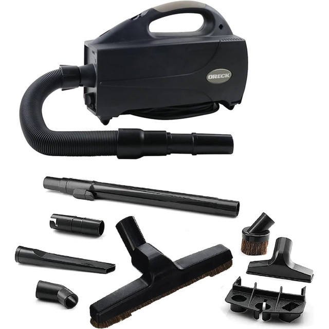 EDMAR BB880AD Oreck Deluxe HEPA Dry Compact Canister Vac Handheld Vacuum Cleaner Blower EDMAR BB880AD Oreck Deluxe HEPA Dry Compact Canister Vac Handheld Vacuum Cleaner Blower