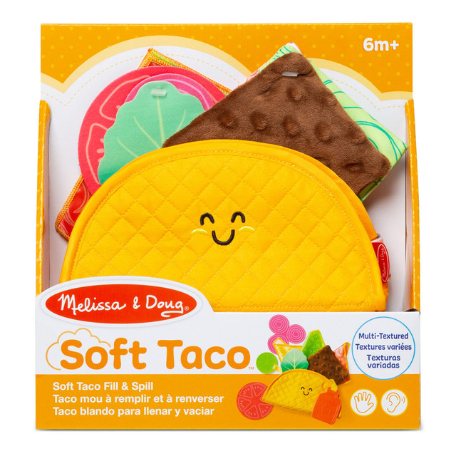 MELISSA & DOUG, LLC LCI30745 Melissa & Doug Soft Taco Fill & Spill MELISSA & DOUG, LLC LCI30745 Melissa & Doug Soft Taco Fill & Spill