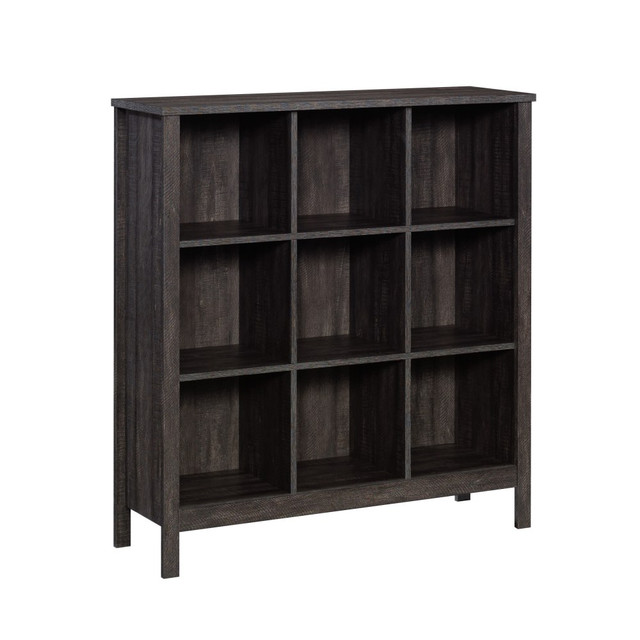 SAUDER WOODWORKING CO. 433979 Sauder Select 42inH 9-Cube Cubby Storage, Blade Walnut SAUDER WOODWORKING CO. 433979 Sauder Select 42inH 9-Cube Cubby Storage, Blade Walnut