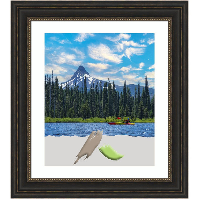UNIEK INC. A42708301135 Amanti Art Picture Frame, 25in x 29in, Opening Size 20in x 24in (Matted To 16in x 20in), Accent Bronze UNIEK INC. A42708301135 Amanti Art Picture Frame, 25in x 29in, Opening Size 20in x 24in (Matted To 16in x 20in), Accent Bronze