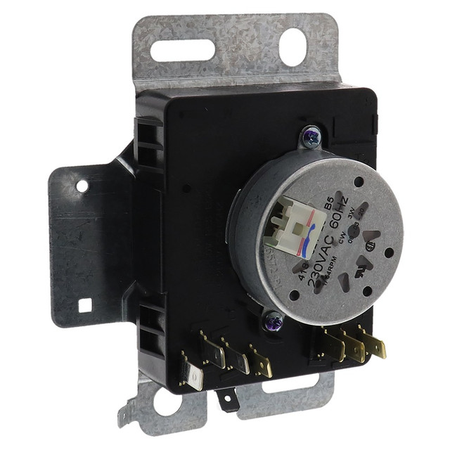 EXACT REPLACEMENT PARTS W10745655 ERP Replacement Dryer Timer For Whirlpool Dryers, Black, W10745655 EXACT REPLACEMENT PARTS W10745655 ERP Replacement Dryer Timer For Whirlpool Dryers, Black, W10745655