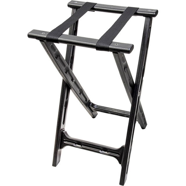 CENTRAL SPECIALTIES CO. 1500BLK CSL Plastic 30inH Tray Stand, Black, Set Of 4 Stands CENTRAL SPECIALTIES CO. 1500BLK CSL Plastic 30inH Tray Stand, Black, Set Of 4 Stands