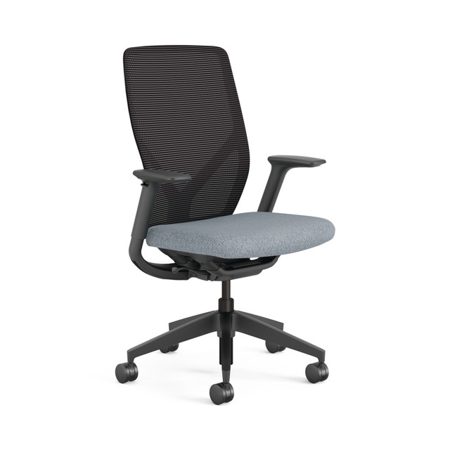 HNI CORPORATION HONFXTSAMAX25NL HON Flexion Ergonomic Fabric/Mesh Mid-Back Task Chair, Basalt/Black HNI CORPORATION HONFXTSAMAX25NL HON Flexion Ergonomic Fabric/Mesh Mid-Back Task Chair, Basalt/Black