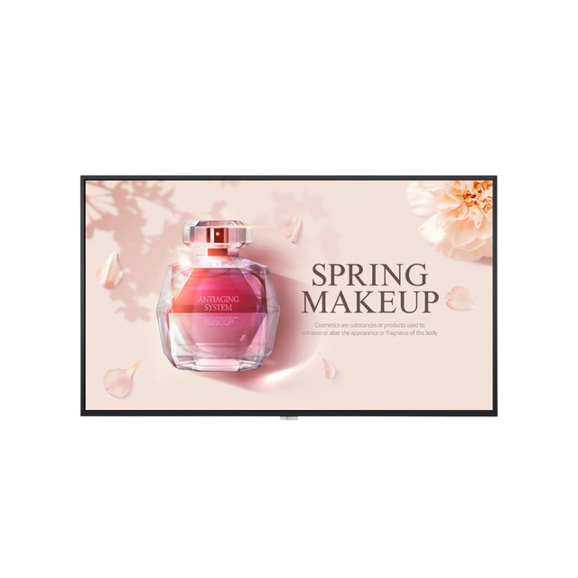 Enhance marketing capabilities in your business with the LG 49in UH7J-H New High Haze UHD Standard Signage Display. The dynamic 3840 x 2160 resolution and 700 cd/m2 brightness create a stunning display, while the LG webOS platform offers intuitive GUI and simple app development tools to customize your screen.  High brightness of 700 cd/m2 to clearly deliver content for marketing in airports, retail, shopping malls and other high-traffic areas.  Dynamic 3840 x 2160 resolution creates stunning images and crisp text.  Features In-Plane Switching (IPS) Technology.  LG webOS platform offers intuitive GUI and simple app development tools.  USB-C jack interface allows easy connection and use with other devices.  Supports Crestron Connected for high compatibility with professional AV controls to achieve seamless integration and automated control.  IP5x Dust-Proof certification.  Backed by the manufacturers 3-year limited warranty.  Sleek black design.  Energy efficient - designed to use less energy than alternative products, potentially helping you save money and reduce your carbon footprint.