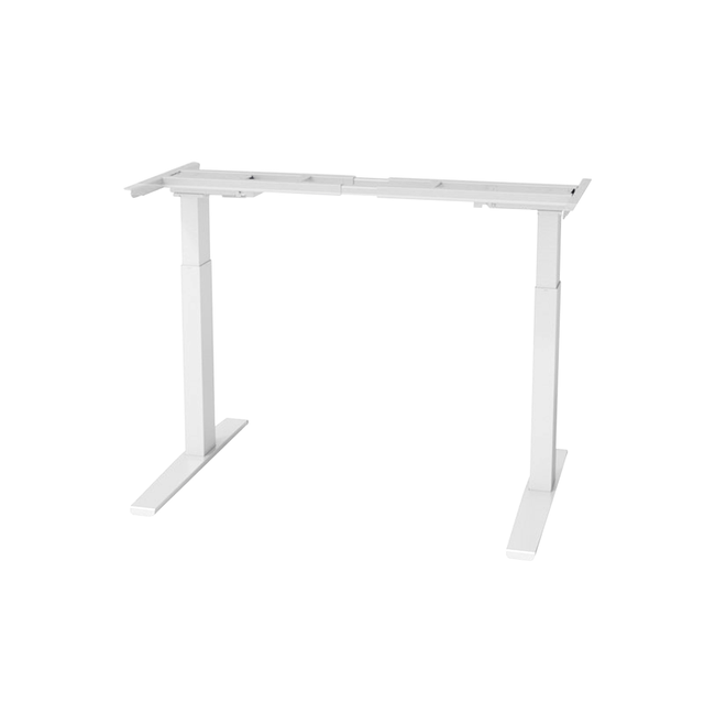 FELLOWES INC. 2T-LX-C36-30-WHT Fellowes Triumph LX 2-Leg Height-Adjustable Steel Table Base, 26-1/2inH x 30-5/8inW x 29inD, White FELLOWES INC. 2T-LX-C36-30-WHT Fellowes Triumph LX 2-Leg Height-Adjustable Steel Table Base, 26-1/2inH x 30-5/8inW x 29inD, White