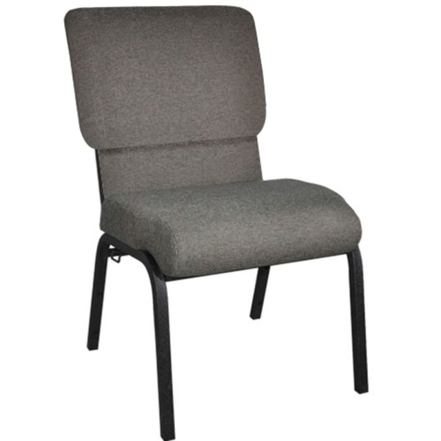 FLASH FURNITURE PCHT113 Advantage Church Chair, Fossil/Black FLASH FURNITURE PCHT113 Advantage Church Chair, Fossil/Black