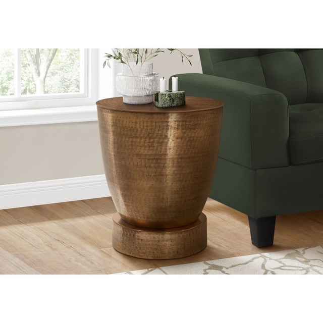 MONARCH SPECIALTIES I 3919 Liberty Accent Table, 22inH x 20inW x 20inD, Copper MONARCH SPECIALTIES I 3919 Liberty Accent Table, 22inH x 20inW x 20inD, Copper