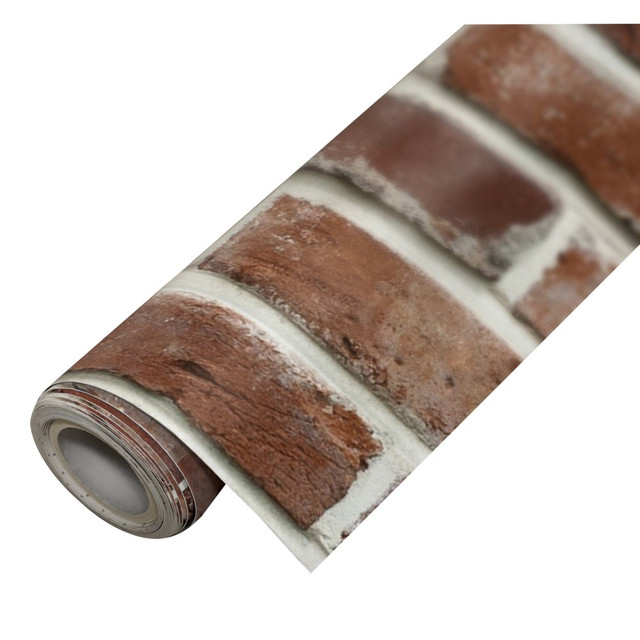 Decorate the classroom with the Teacher Created Resources Peel And Stick Decorative Paper Roll. The roll features a self-adhesive design that allows for easy application on smooth surfaces.  Suitable for placement on smooth surfaces.  Self-adhesive design allows for easy application.  Acid-free design helps prevent yellowing.  Red brick color provides a bold look.