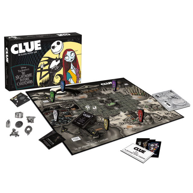 USAOPOLY, INC. USACL004261 USAopoly Clue: Disney Tim Burtons The Nightmare Before Christmas USAOPOLY, INC. USACL004261 USAopoly Clue: Disney Tim Burtons The Nightmare Before Christmas