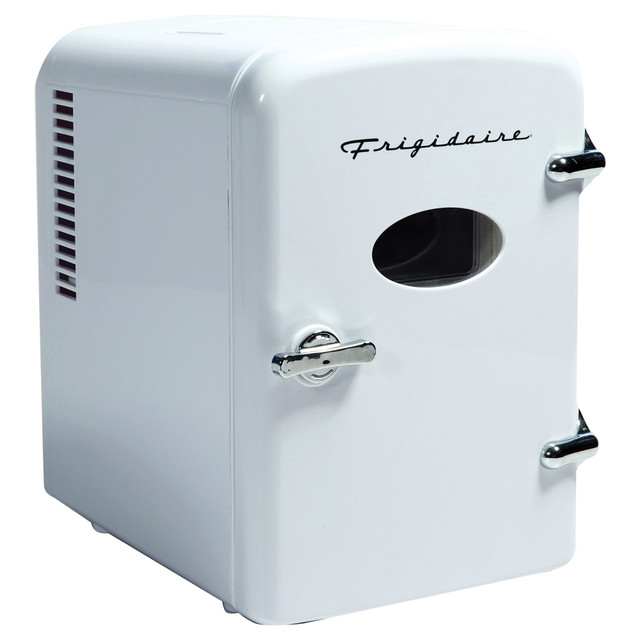 CURTIS INTERNATIONAL, LT EFMIS129-WHITE Frigidaire Retro 0.5 cu ft Portable Mini Fridge, White CURTIS INTERNATIONAL, LT EFMIS129-WHITE Frigidaire Retro 0.5 cu ft Portable Mini Fridge, White