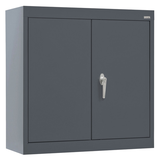 EDSAL SANDUSKY CORP WA11301226-02 Sandusky 30inW Wall-Mount Storage Cabinet, Charcoal EDSAL SANDUSKY CORP WA11301226-02 Sandusky 30inW Wall-Mount Storage Cabinet, Charcoal