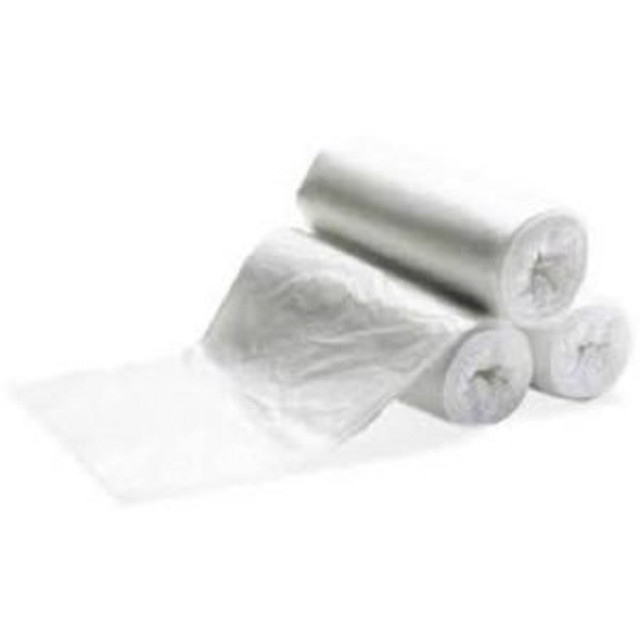 MULTIPLAST SYSTEMS 8386014 High-Density Can Liners, 60-Gallon, 38in x 60in, 10% Recycled, Clear, 25 Bags Per Pack, Case Of 8 Packs MULTIPLAST SYSTEMS 8386014 High-Density Can Liners, 60-Gallon, 38in x 60in, 10% Recycled, Clear, 25 Bags Per Pack, Case Of 8 Packs