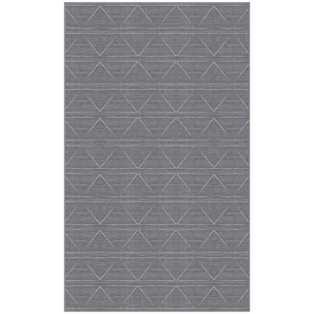 LETs GEL, INC. 107-1-3660-B5TS GelPro NeverMove Beckham Area Rug, 3' x 5', Gray LETs GEL, INC. 107-1-3660-B5TS GelPro NeverMove Beckham Area Rug, 3' x 5', Gray