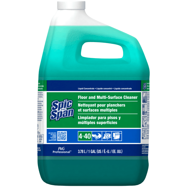 THE PROCTER & GAMBLE COMPANY 31569 Spic And Span Professional Floor And Multi-Surface Cleaner, 128 Oz Bottle