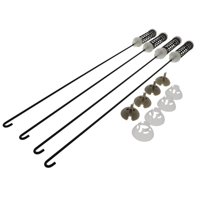 EXACT REPLACEMENT PARTS W10780045 ERP Replacement Washer Suspension Kit For Whirlpool Washers, Black, W10780045