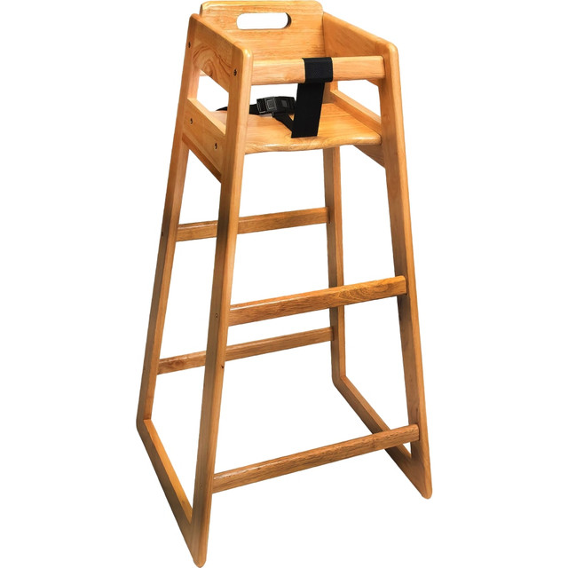 CENTRAL SPECIALTIES CO. 910LT CSL Youngstar Deluxe Wood Pub-Height Highchair, Light