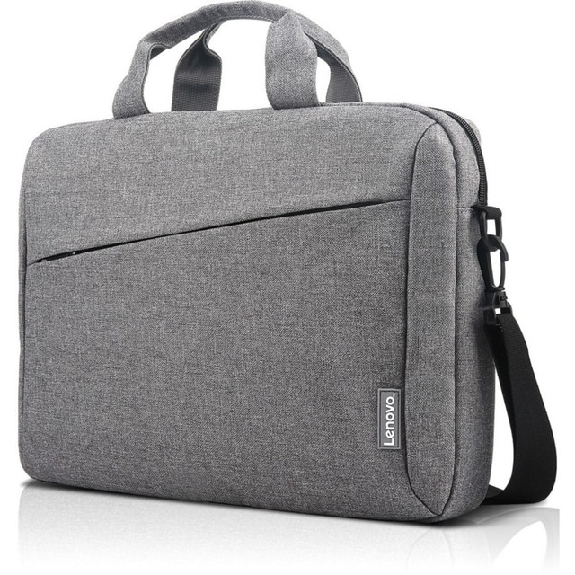 LENOVO, INC. GX40Q17231 Lenovo T210 Carrying Case for 15.6in Notebook, Book - Gray - Water Resistant - Polyester Body - Handle, Luggage Strap - 15.7in Height x 11.8in Width x 2.2in Depth LENOVO, INC. GX40Q17231 Lenovo T210 Carrying Case for 15.6in Notebook, Book - Gray - Water Resistant - Polyester Body - Handle, Luggage Strap - 15.7in Height x 11.8in Width x 2.2in Depth