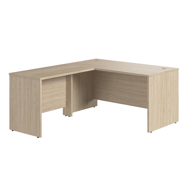 BUSH INDUSTRIES INC. STC050NE Bush Business Furniture Studio C 60inW L-Shaped Corner Desk With 42inW Return, Natural Elm, Standard Delivery BUSH INDUSTRIES INC. STC050NE Bush Business Furniture Studio C 60inW L-Shaped Corner Desk With 42inW Return, Natural Elm, Standard Delivery