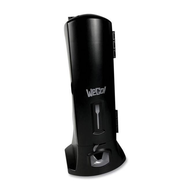 GLOBAL IMPORT SOLUTIONS, LLC 56101100 WeGo Dispenser, 10-1/4in x 12-1/2in x 23-3/4in, Forks, Black GLOBAL IMPORT SOLUTIONS, LLC 56101100 WeGo Dispenser, 10-1/4in x 12-1/2in x 23-3/4in, Forks, Black