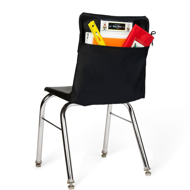 VICTOR TECHNOLOGY 12193 Victor Seat Sack Chair Cover Classroom Pack, 12in x 1/2in, Black, Pack Of 25 Covers VICTOR TECHNOLOGY 12193 Victor Seat Sack Chair Cover Classroom Pack, 12in x 1/2in, Black, Pack Of 25 Covers