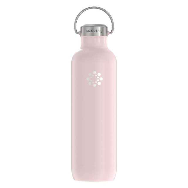 THERMOS LS365MDR4 LifeFactory Stainless Steel Vacuum-Insulated Sport Bottle, 32 Oz, Desert Rose THERMOS LS365MDR4 LifeFactory Stainless Steel Vacuum-Insulated Sport Bottle, 32 Oz, Desert Rose