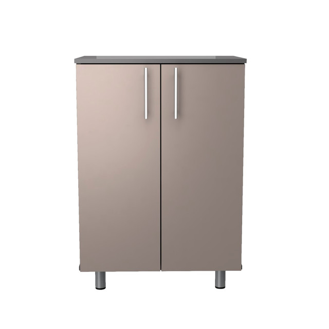 INVAL AMERICA, INC. GM-3840 Inval America Maestrik 24inW 2-Door Garage Storage Cabinet, Dark Gray INVAL AMERICA, INC. GM-3840 Inval America Maestrik 24inW 2-Door Garage Storage Cabinet, Dark Gray