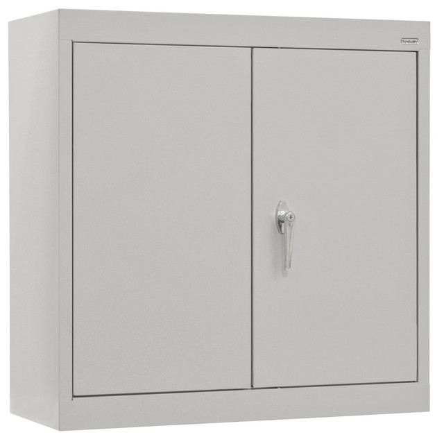 EDSAL SANDUSKY CORP WA11301226-05 Sandusky 30inW Wall-Mount Storage Cabinet, Gray EDSAL SANDUSKY CORP WA11301226-05 Sandusky 30inW Wall-Mount Storage Cabinet, Gray