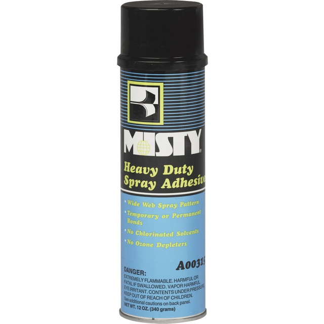 AMREP, INC. 1002035 MISTY Heavy-duty Spray Adhesive - 19 fl oz - 12 / Carton - Floral