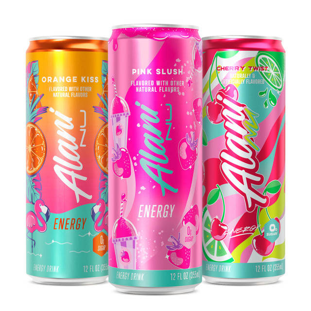 ALANI NUTRITION LLC 810030512325 Alani Nu Energy Sweet Splash Variety Pack, 12 Oz, Pack Of 18 Drinks