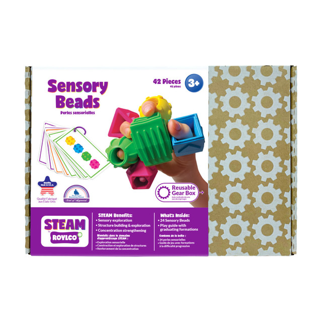 ROYLCO INC. R-20302 Roylco STEAM Sensory Beads And Play Guide, Multicolor, Grade K To 3 ROYLCO INC. R-20302 Roylco STEAM Sensory Beads And Play Guide, Multicolor, Grade K To 3