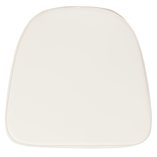FLASH FURNITURE BHIVORY Chiavari Cushion, Soft Fabric, 1-3/4inH x 16inW x 15-1/2inD, Ivory FLASH FURNITURE BHIVORY Chiavari Cushion, Soft Fabric, 1-3/4inH x 16inW x 15-1/2inD, Ivory