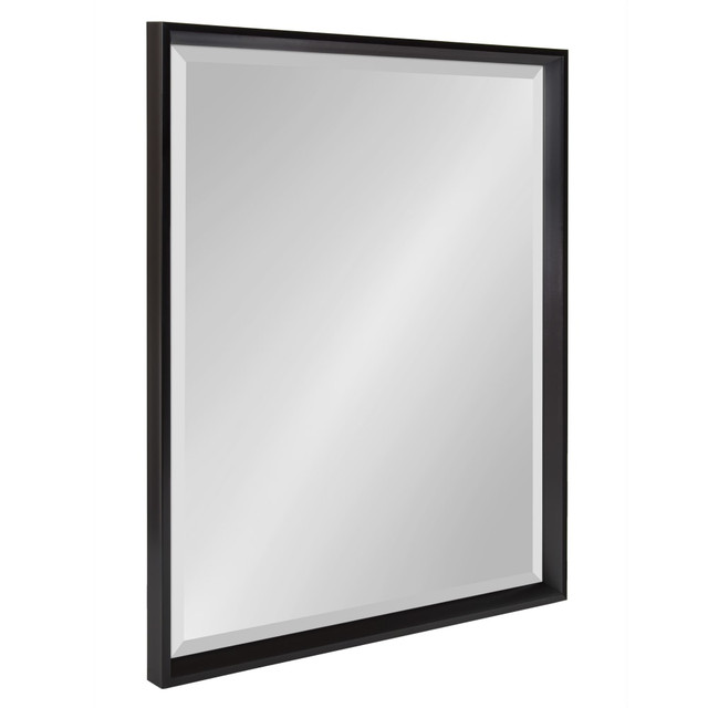 UNIEK INC. 212969 Uniek Kate And Laurel Calter Rectangle Mirror, 29-1/2inH x 23-1/2inW x 1-1/2inD, Black