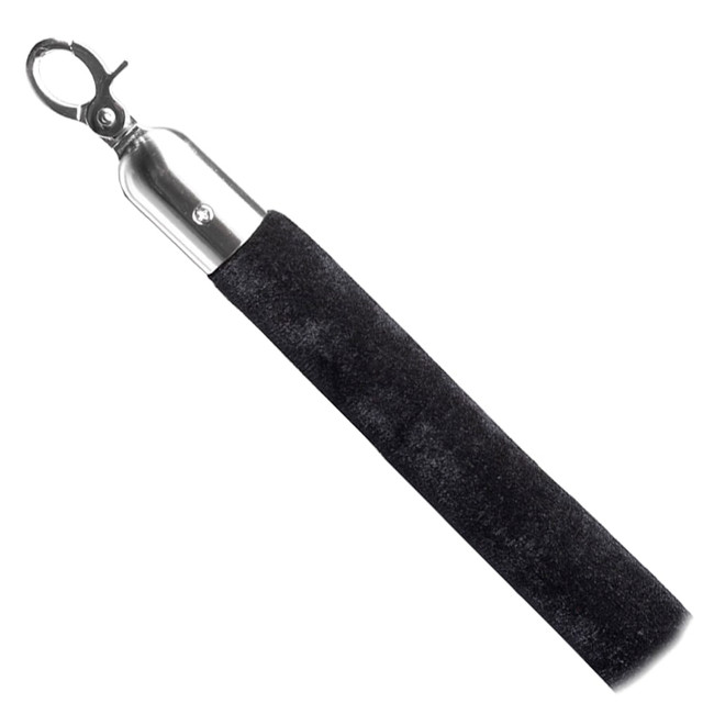 CENTRAL SPECIALTIES CO. 5727BLK CSL Velour Stanchion Rope, 4inH x 4inW x 60inL, Black CENTRAL SPECIALTIES CO. 5727BLK CSL Velour Stanchion Rope, 4inH x 4inW x 60inL, Black