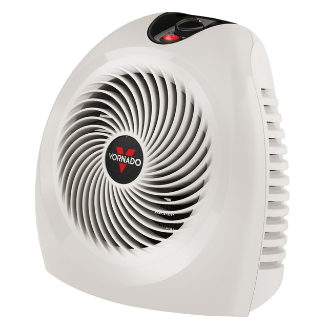 VORNADO AIR LLC EH1-0020-25 Vornado VH2 1500W Whole Room Heater, 11-15/16inH x 11-11/16inW x 9-1/4inD, White