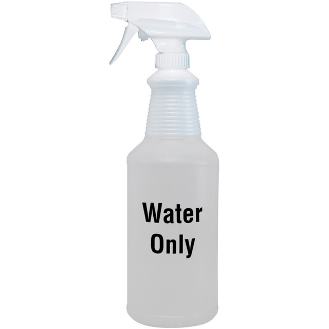 DIVERSEY D4968908 Screen-Printed Empty Bottles, Water Only, 32 Oz, Clear, Pack Of 12 Bottles. DIVERSEY D4968908 Screen-Printed Empty Bottles, Water Only, 32 Oz, Clear, Pack Of 12 Bottles.