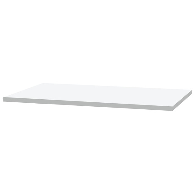 FELLOWES INC. 2R4824-QS-TFL-DW Fellowes 48inW Rectangle Laminate Worksurface Desktop, White FELLOWES INC. 2R4824-QS-TFL-DW Fellowes 48inW Rectangle Laminate Worksurface Desktop, White