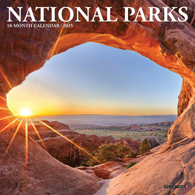 WILLOW CREEK PRESS 45879 2025 Willow Creek Press Mini Wall Calendar, 7in x 7in, National Parks, January 2025 To December 2025, 45879 WILLOW CREEK PRESS 45879 2025 Willow Creek Press Mini Wall Calendar, 7in x 7in, National Parks, January 2025 To December 2025, 45879